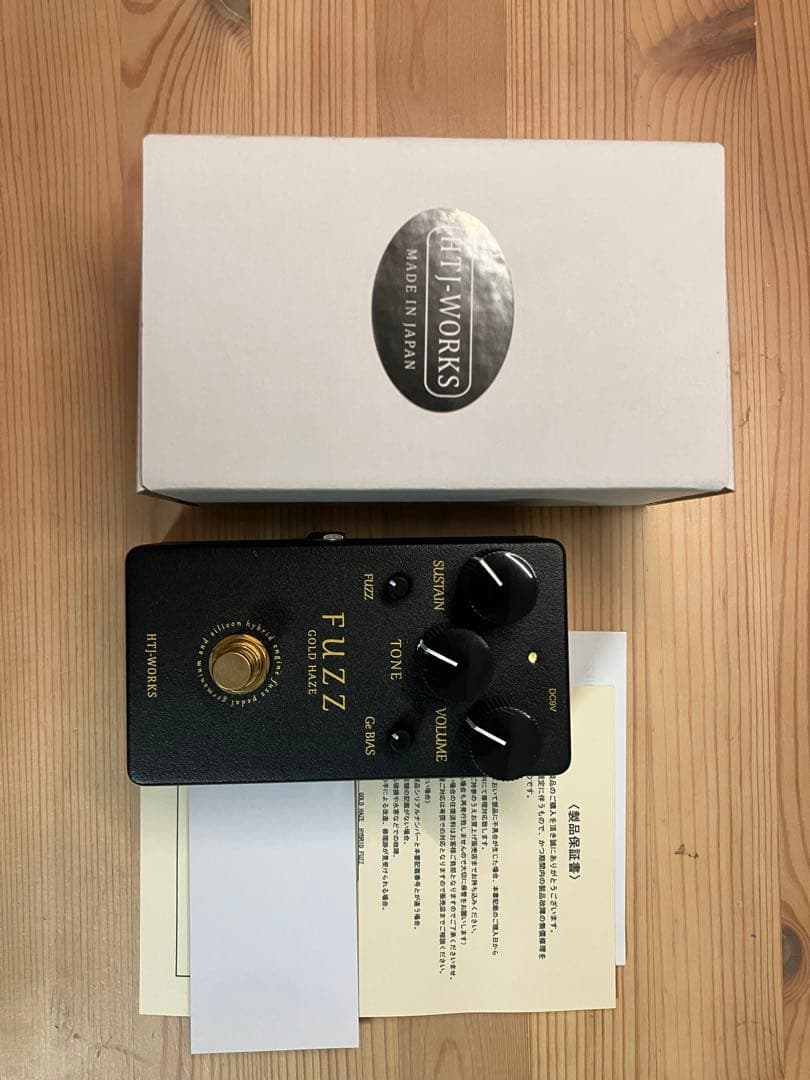 HTJ-WORKS / GOLD HAZE FUZZ ファズ