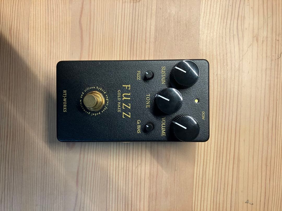 HTJ-WORKS / GOLD HAZE FUZZ ファズ