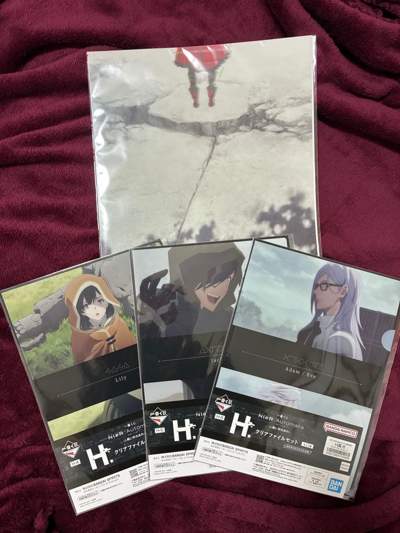 一番くじ ニーアオートマタ A賞 B賞 ラストワン賞 おまけ付き