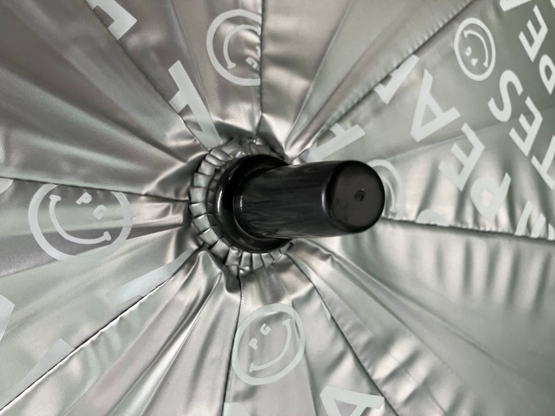 パーリーゲイツ PEARLY GATES ゴルフ用傘 シルバー・ネイビー