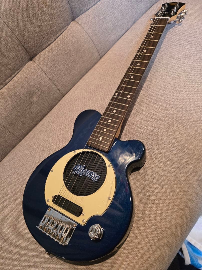 pignose メタリックブルー エレキギター