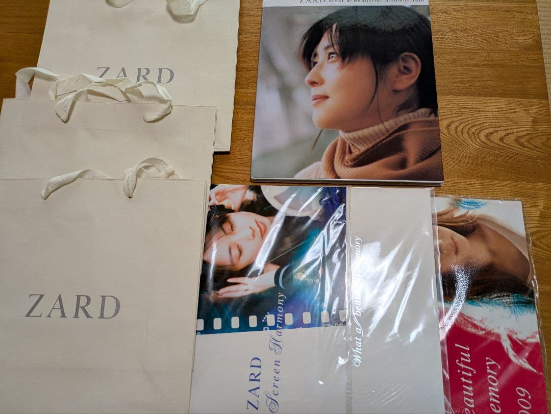 【未使用品】ZARD パンフレット＆ペーパーバッグ　セット