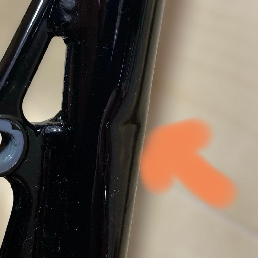 クロモリ製MTBフロントフォーク 肩下430mm 15x110mm 中古 訳あり