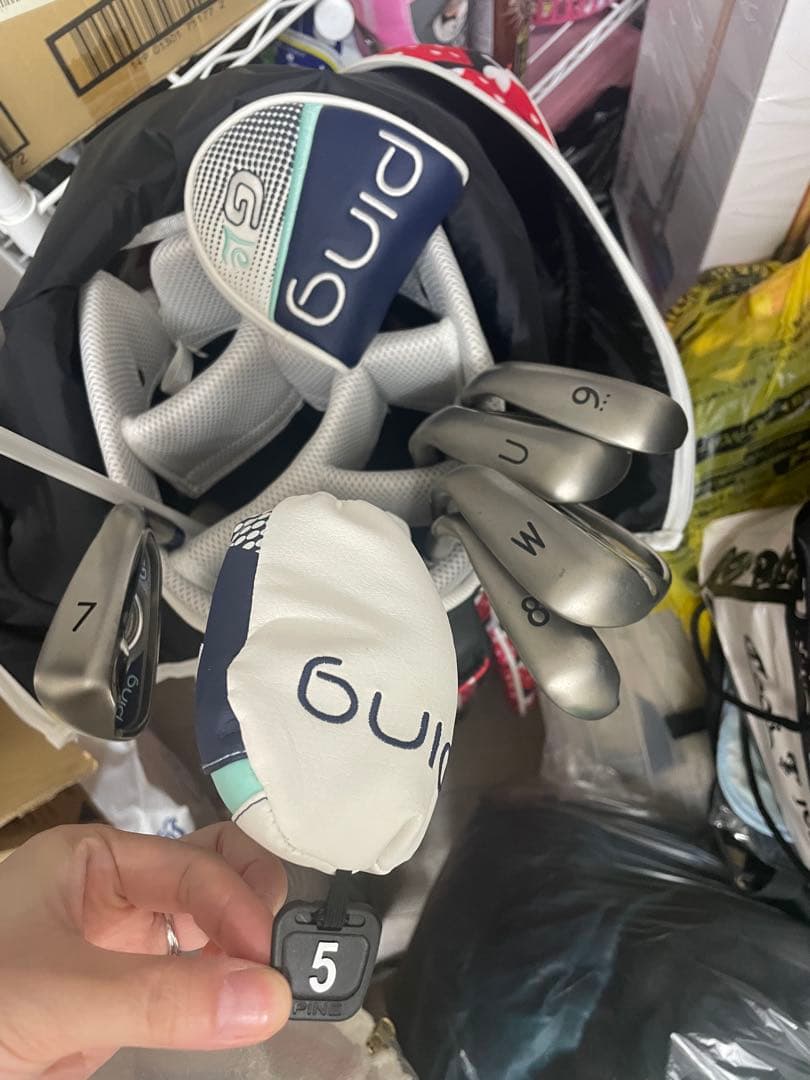 新品Ping ゴルフバッグセット