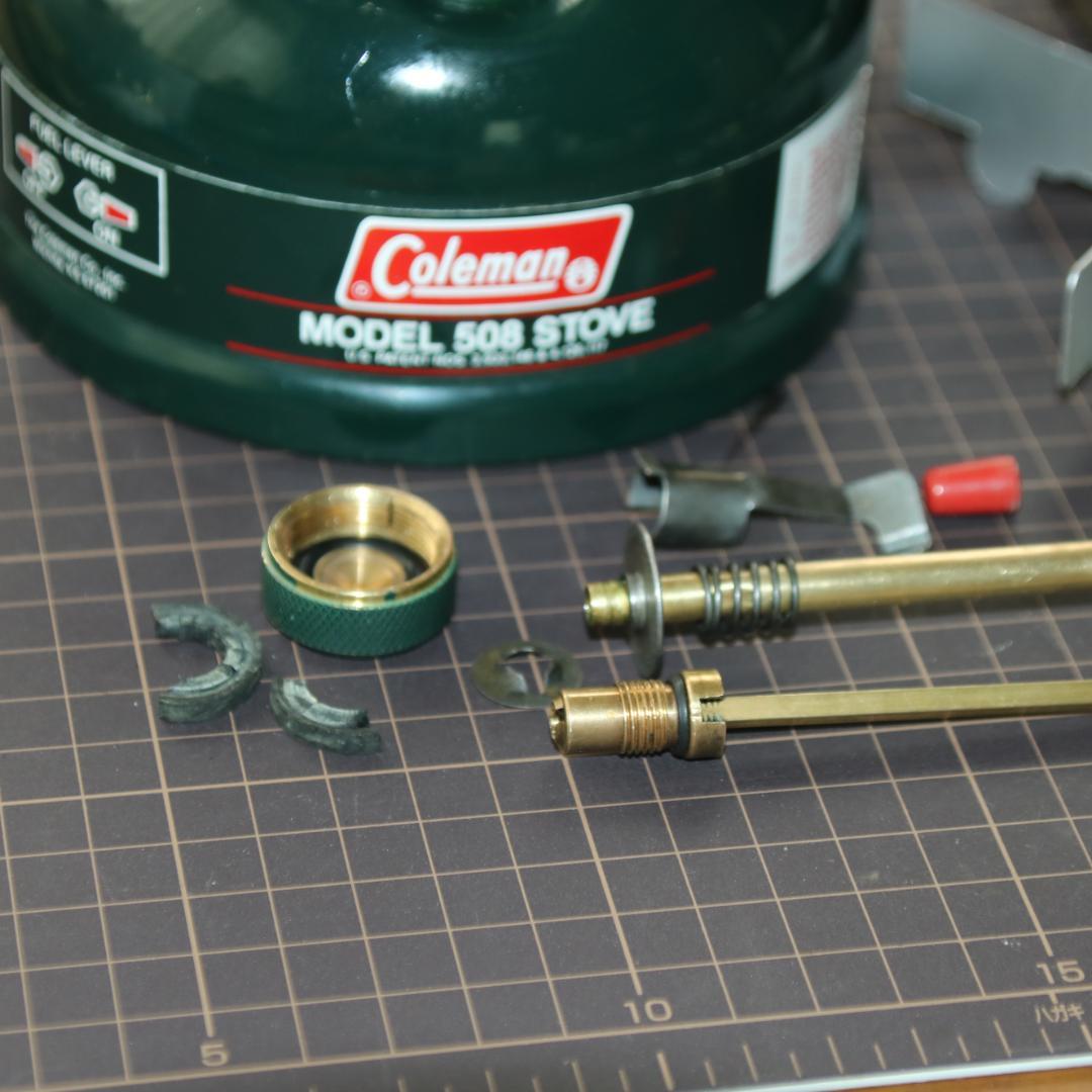 美品　希少　コールマン ５０８　２レバー　 No.163
