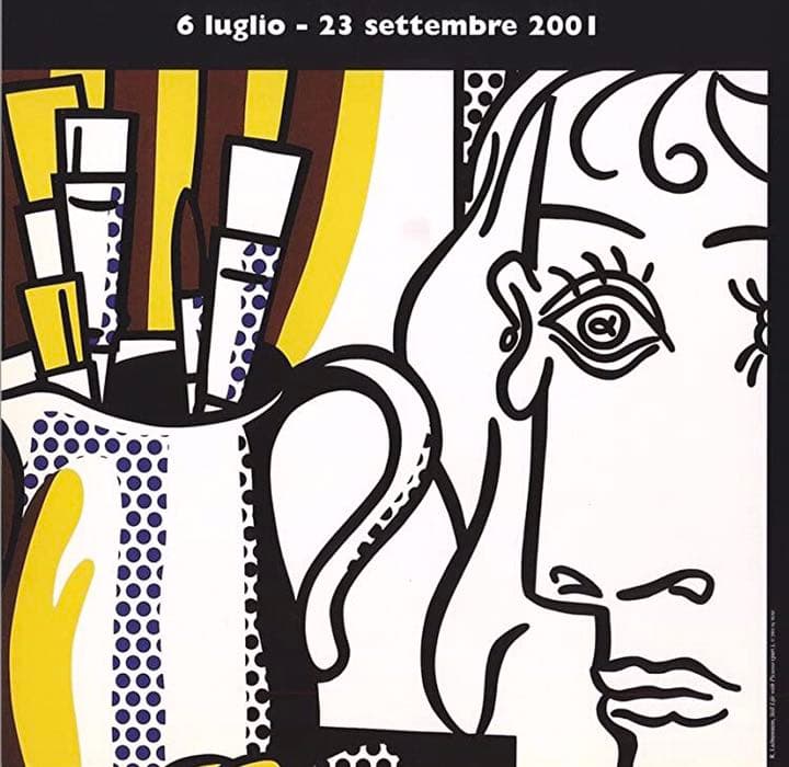 【激レア】リキテンスタイン＆ミロ、ピカソへのオマージュ展ポスター