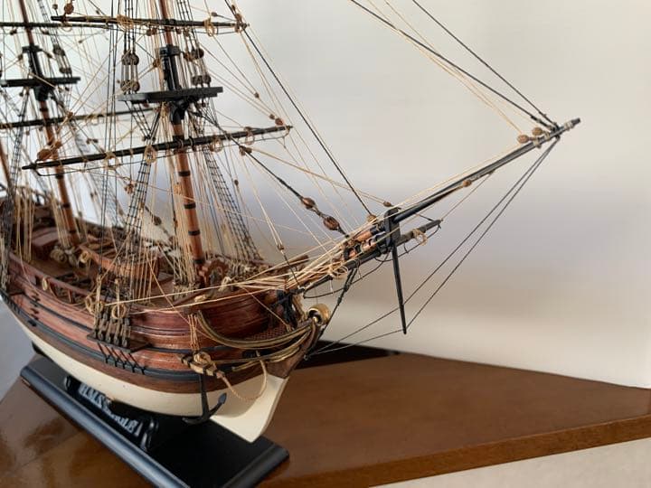 HMS BEAGLE イタリアマモリ社　木製　帆船　模型