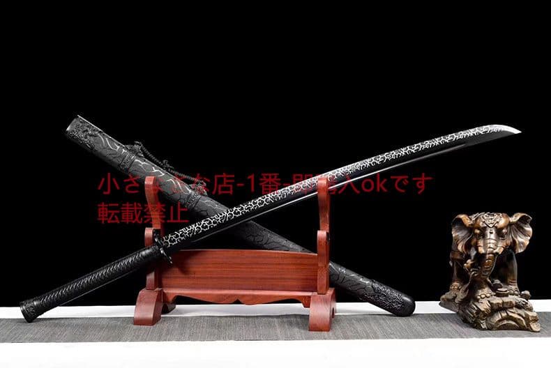 春刀～冷鷹を刺繍する  古兵器 武具 刀装具 日本刀 模造刀 居合刀