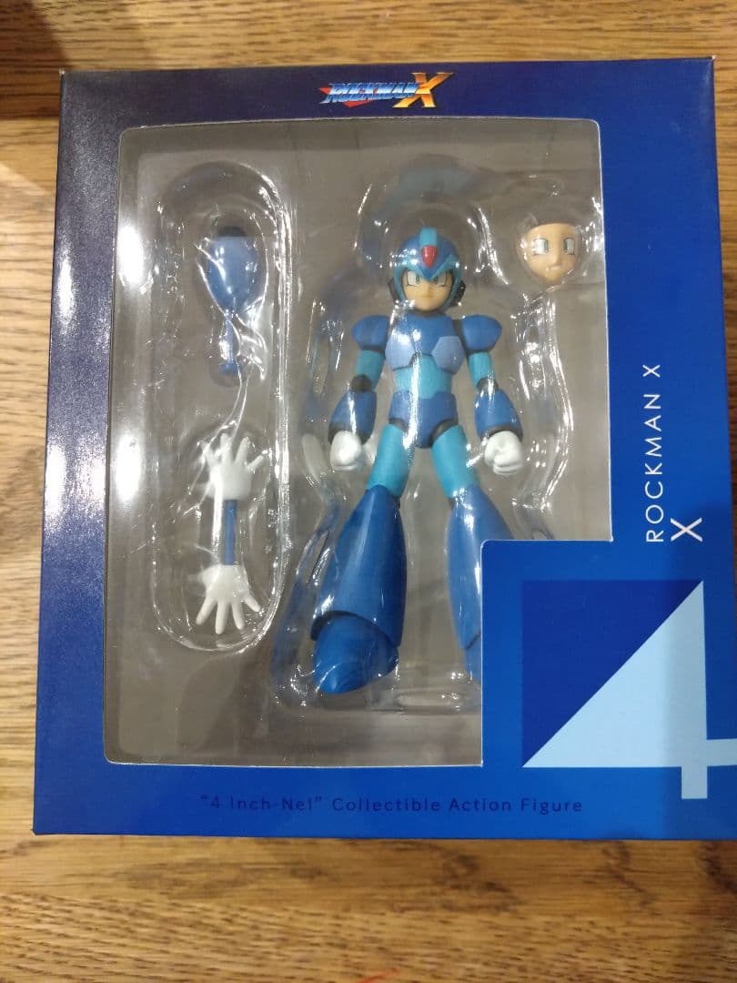 千値練 ロックマンX 4インチネル アクションフィギュア