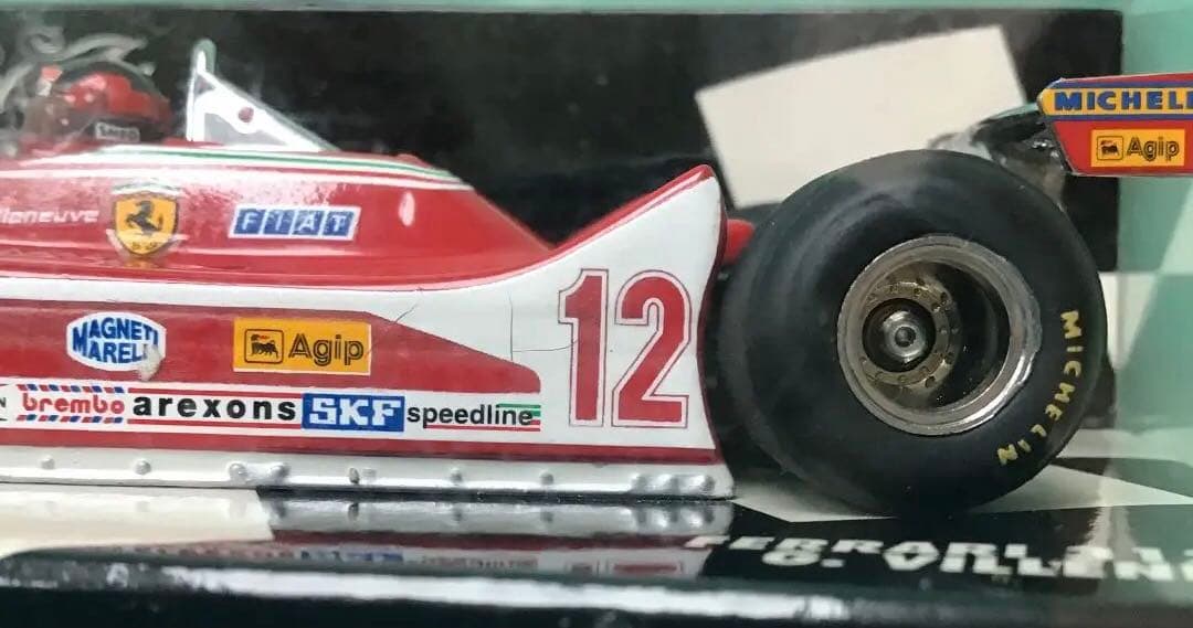 ミニチャンプス 1/43フェラーリ 312 T 4 ジル・ビルヌーブ
