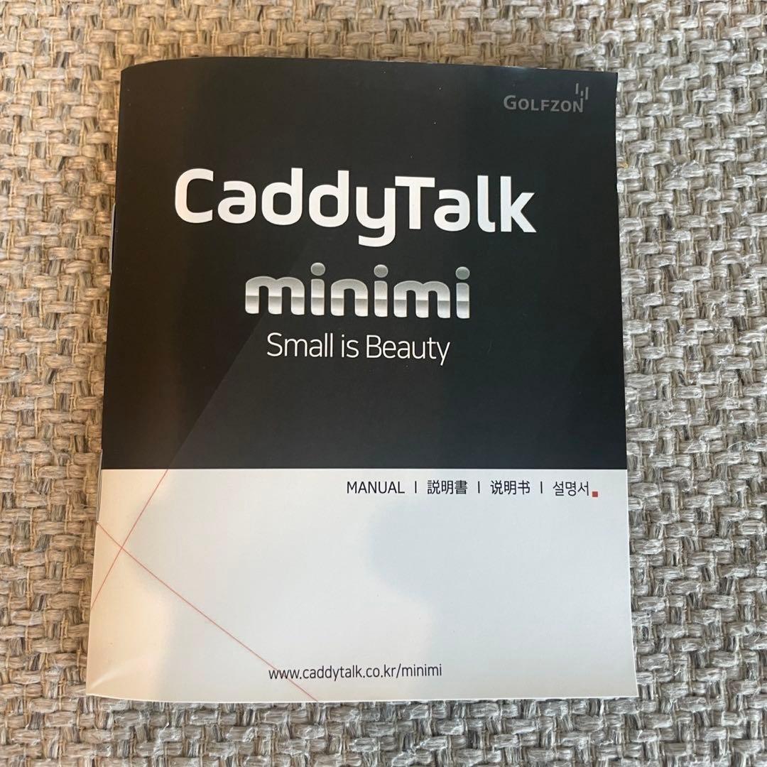 ゴルフ レーザー 距離測定器 CaddyTalk minimi
