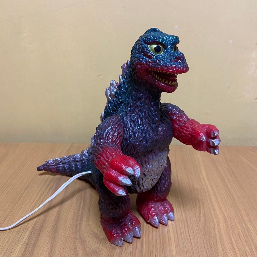 ポピー グレートザウルス ライト点灯 ゴジラ ソフビ 5400