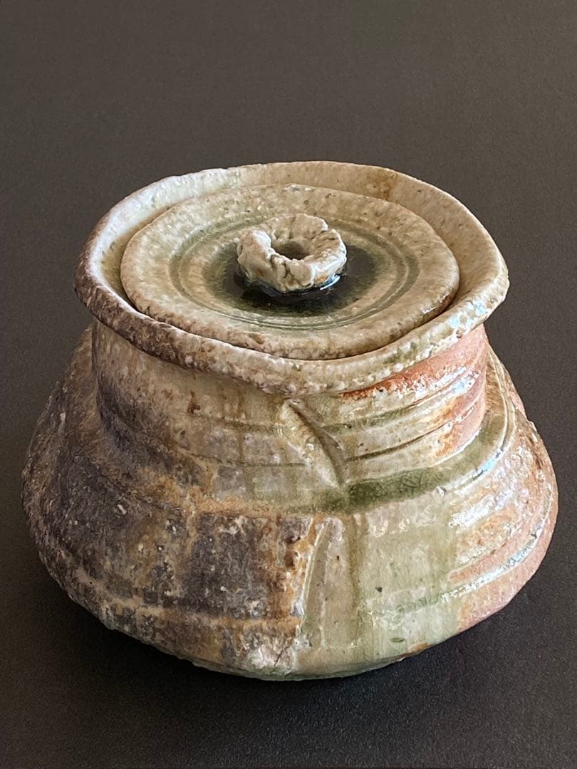 信楽焼 Shigaraki 水指 Water Jar 井村侊生 M05