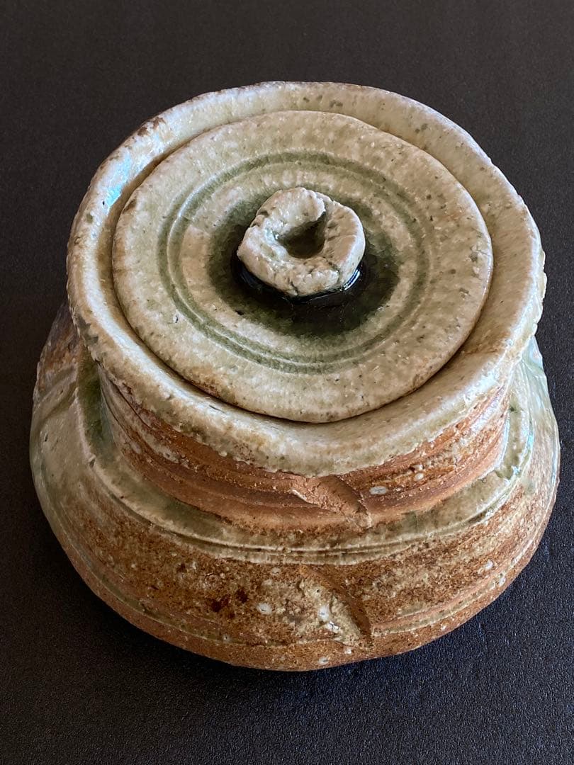 信楽焼 Shigaraki 水指 Water Jar 井村侊生 M05