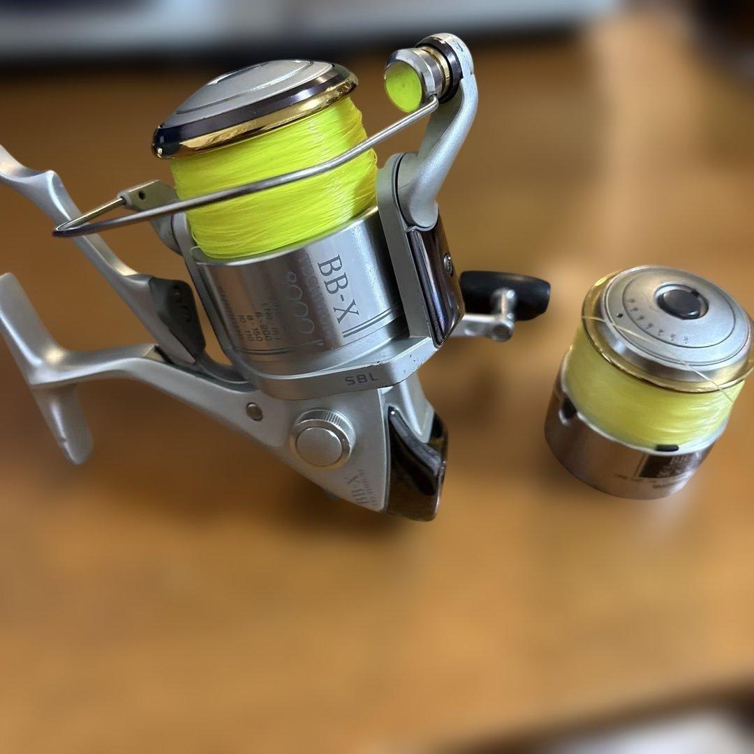 シマノ　リール　shimamo BBX 8000 換えスプール付き
