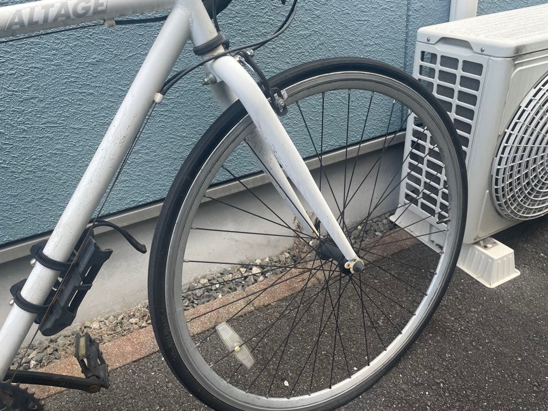 【引き取り限定】ALTAGE (アルテージ) ロードバイク 27インチ 白