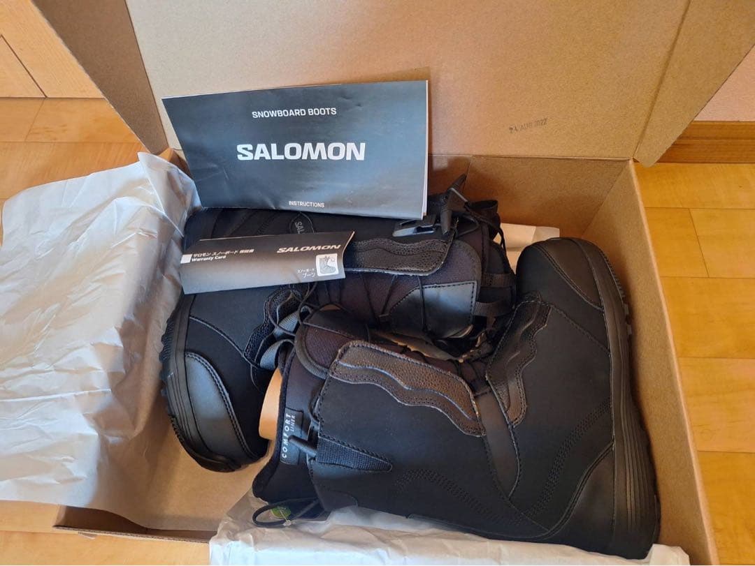 SALOMON IVY ブラック/アスファルト 24