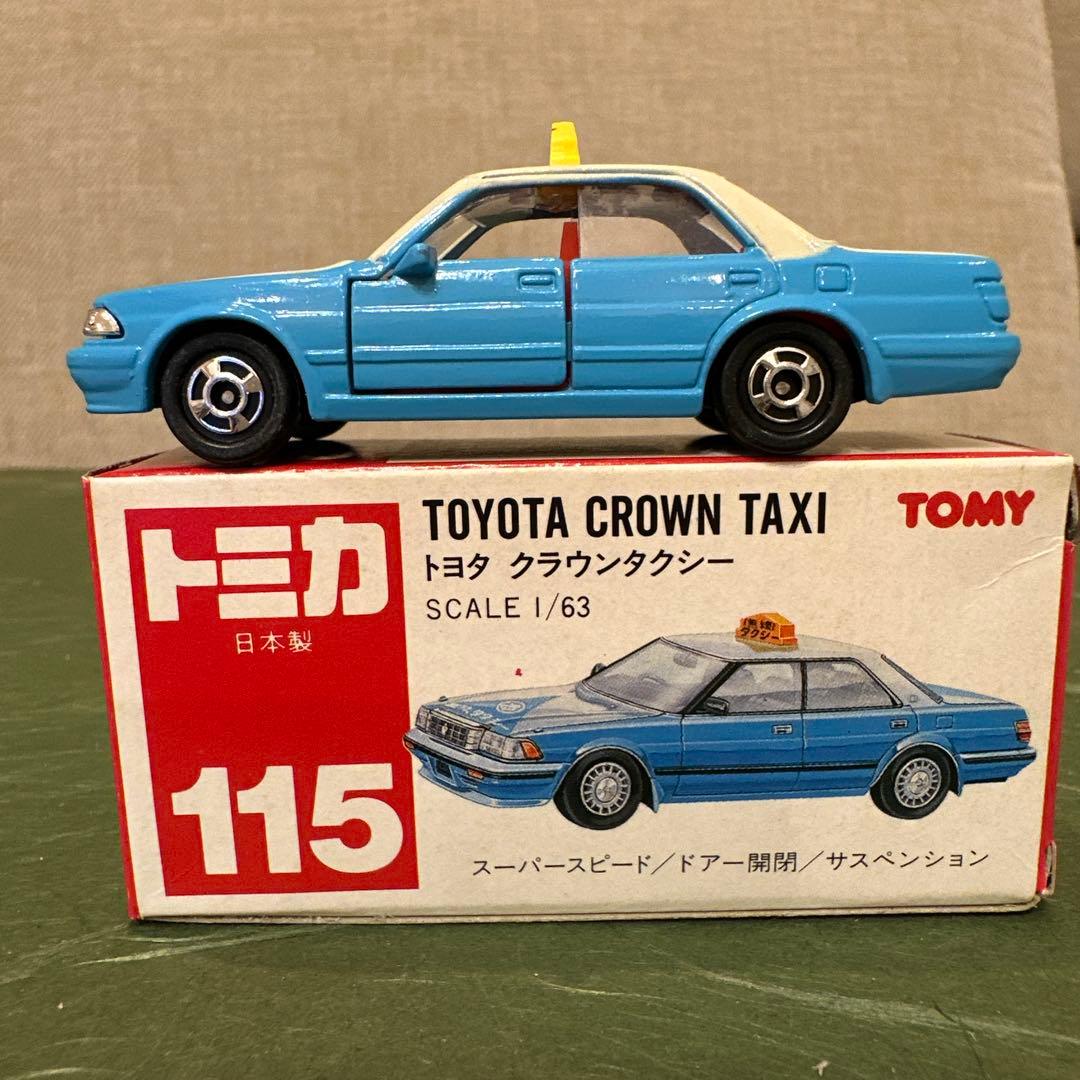 トミカ 115 トヨタ クラウン タクシー 日本製