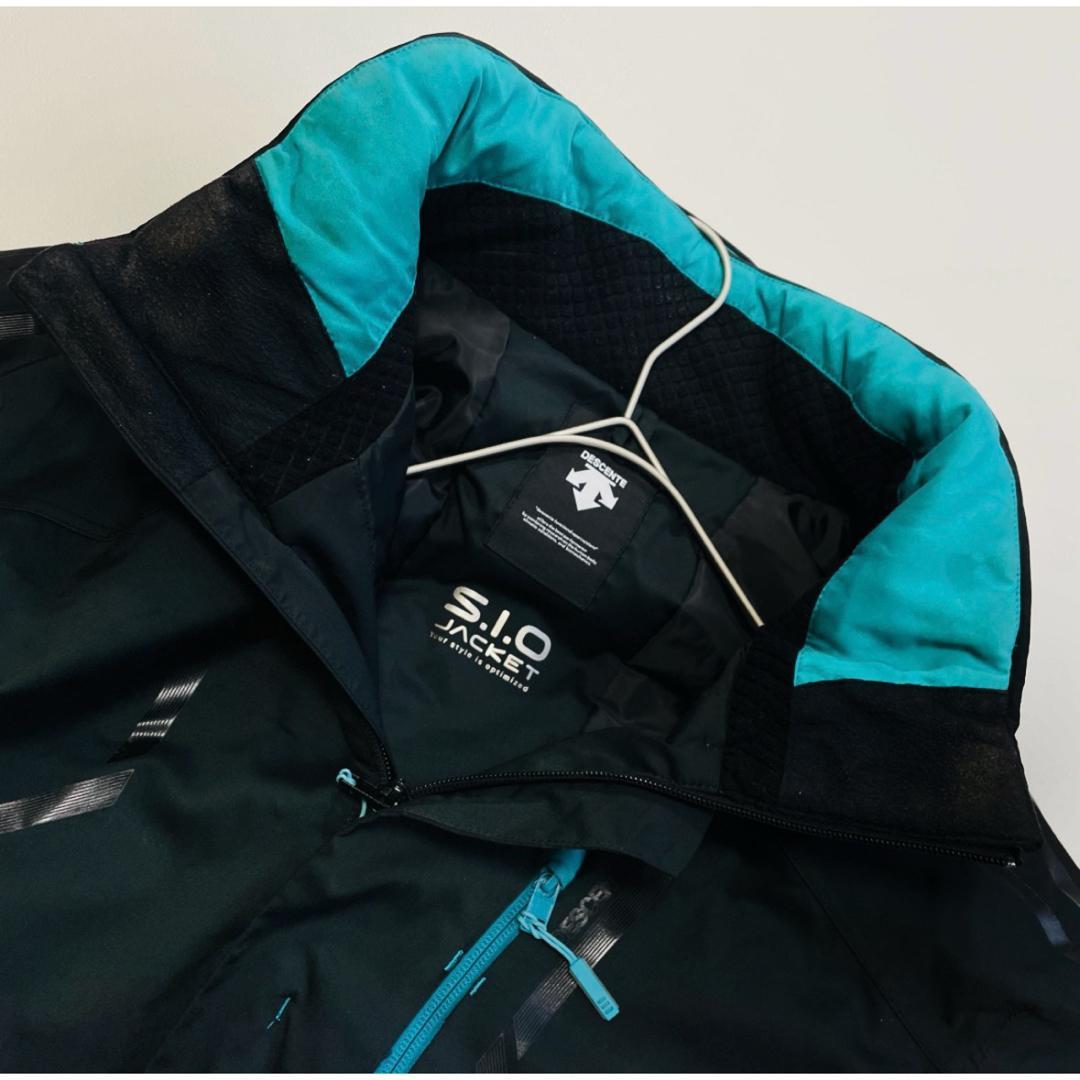 6653 デサント　スキーウェア　ジャケット　S.I.O　中綿入り 大きいサイズ