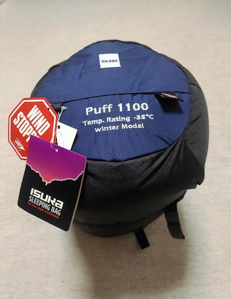 【新品未使用・タグ付】ISUKA冬用ダウンシュラフ －35℃対応Puff1100