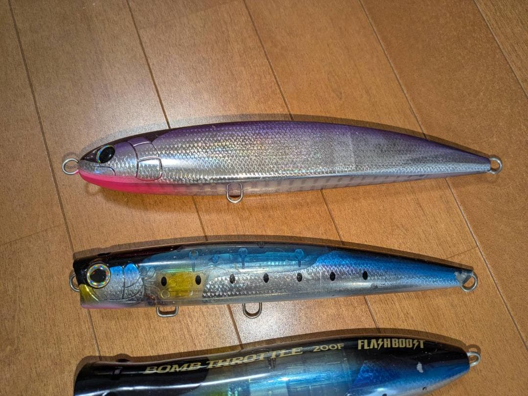 シマノ　オシア　オフショアルアー4個セット【中古】