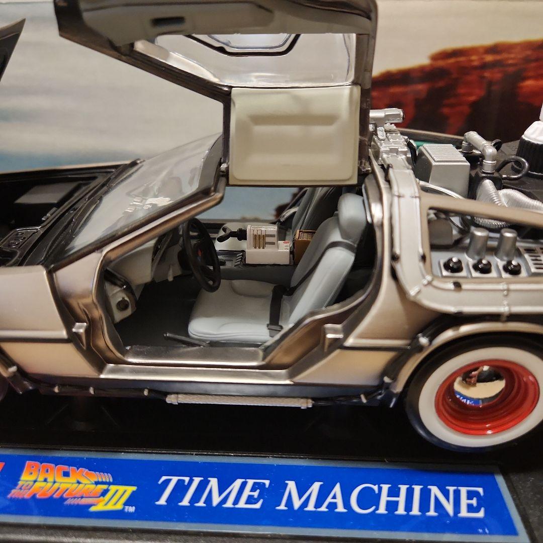 バック・トゥ・ザ・フューチャー III タイムマシン 1/18