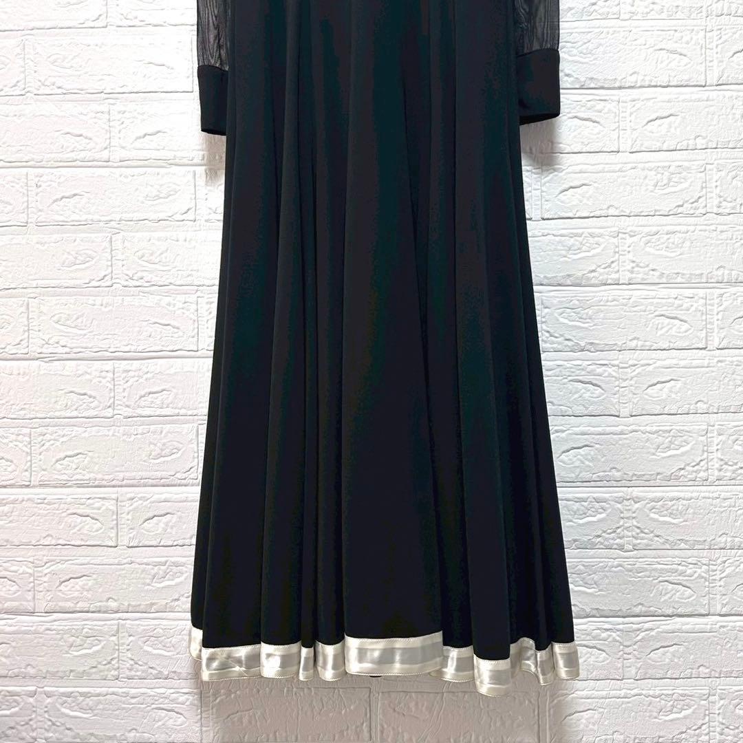 タカダンス　社交ダンスドレス　ロングワンピース　エレガント　ジャンティ　華やか