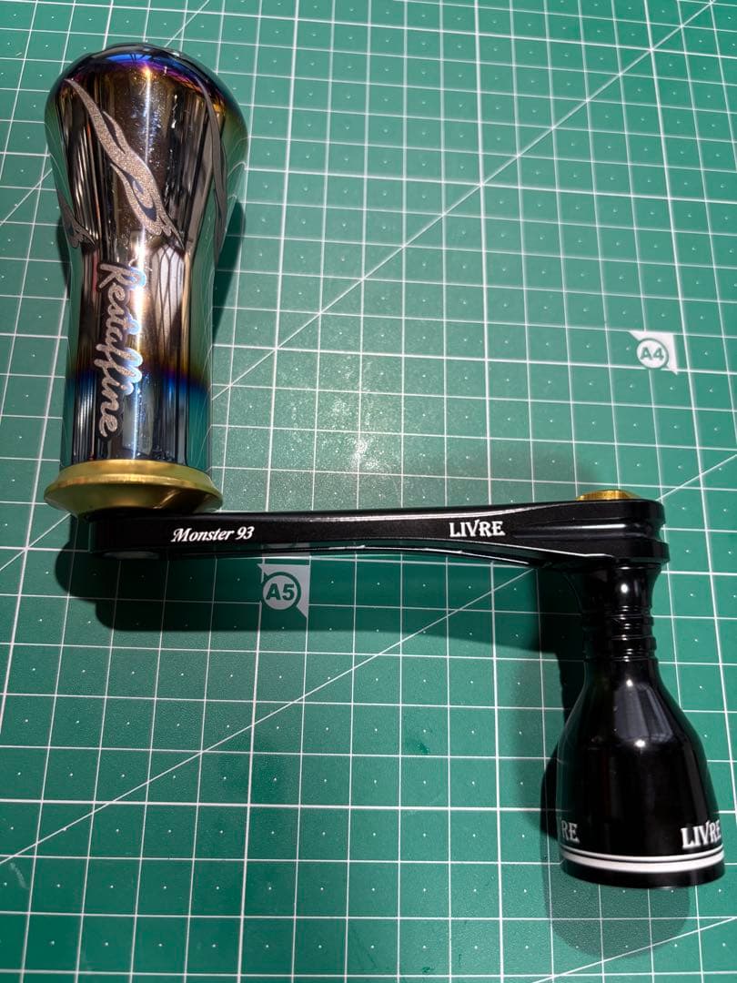 限定100本 リブレ モンスター93 ハンドル マグロ ソルティガ ダイワ用