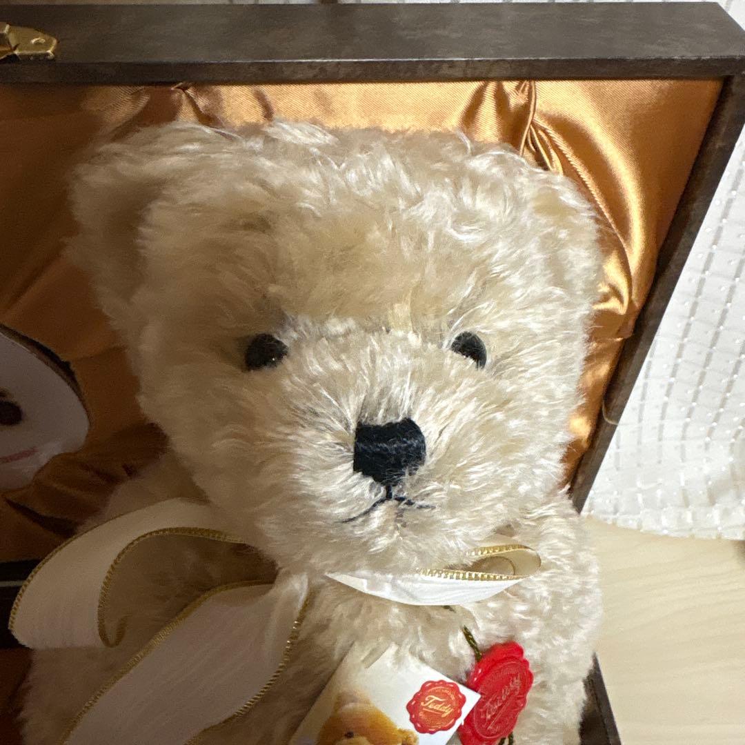 ハーマン テディベア 100th アニバーサリー ベア＆プレート セット