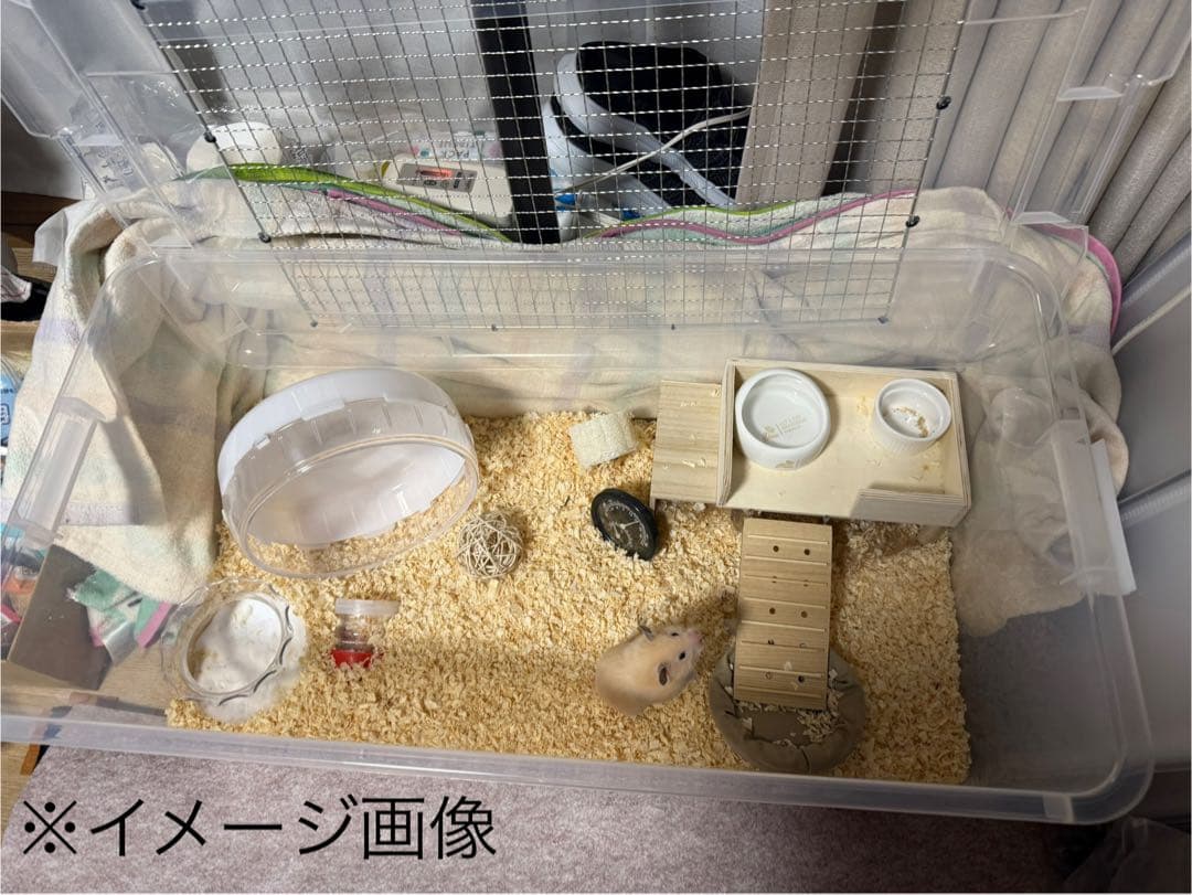 【まとめ売りでお得！】大きなハムスターケージ ２セット【Basic model】