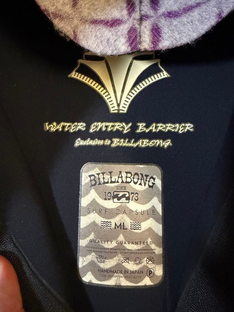 BILLABONG サーフカプセル ML ドライスーツ