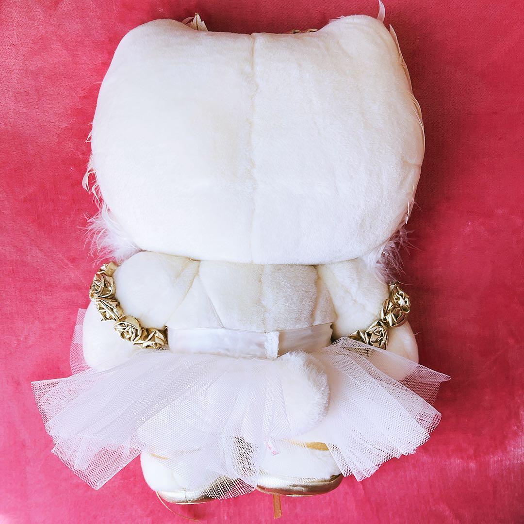 希少激レア　ハローキティ　ぬいぐるみ　バレリーナ　羽　レトロ　当時品　サンリオ