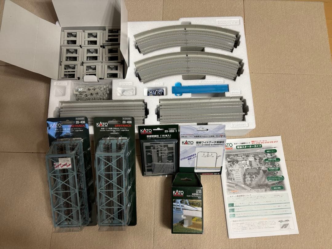 Nゲージ KATO 高架線路セット➕いろいろおまけ