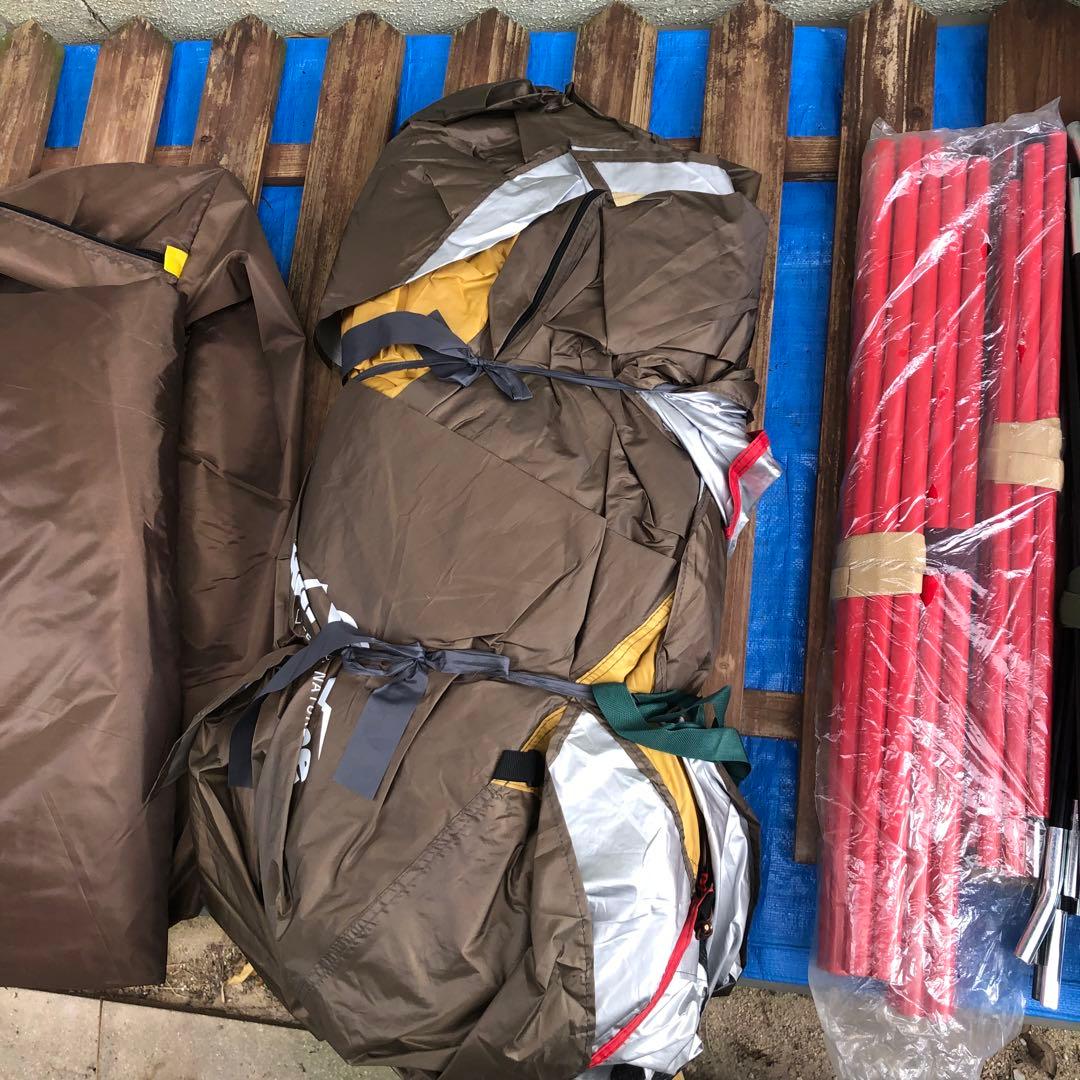 Hill Stone キャンプテント ブラウン