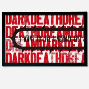 チェンソーマン　活版印刷ポスター　額装　受注　レア