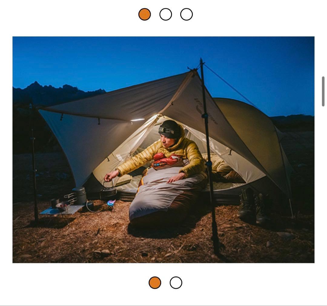 Naturehike Mongar ULテント 1人用 アップグレード版