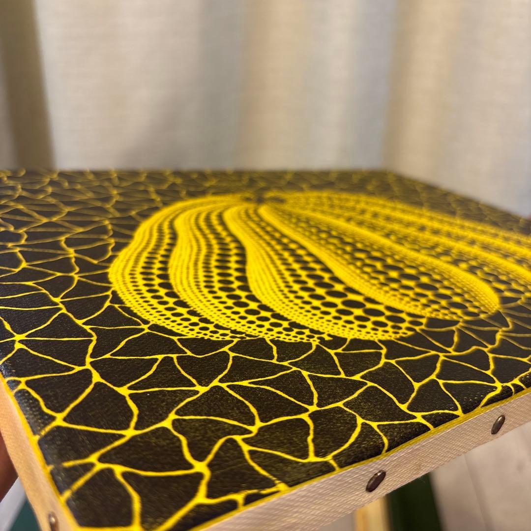 草間彌生　かぼちゃ　模写　手書油彩