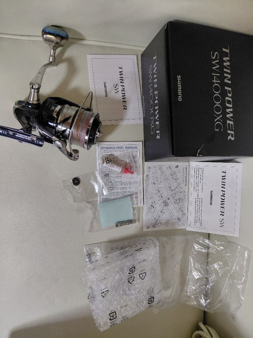 美品　21ツインパワーSW14000XG リブレ PT48ノブ