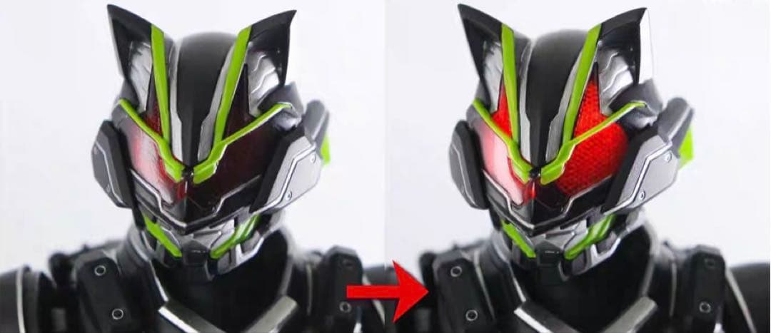 S.H.Figuarts　仮面ライダータイクーン　ブジンソード用　発光ヘッド