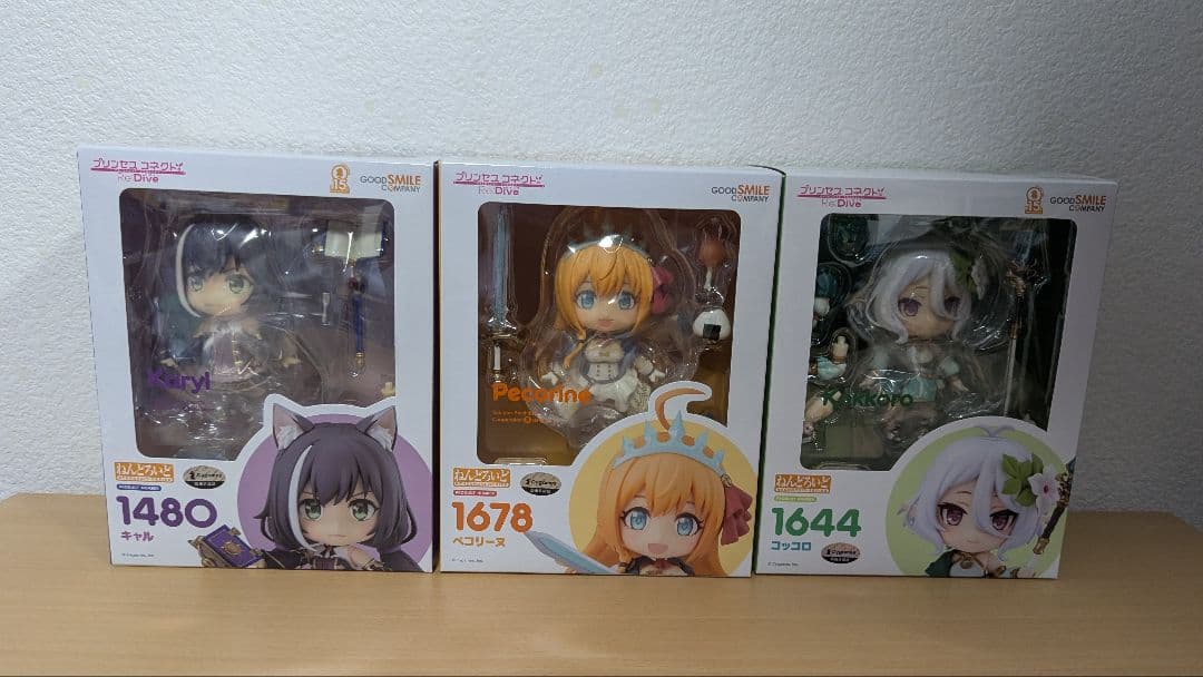 ねんどろいど　プリンセスコネクト　3点
