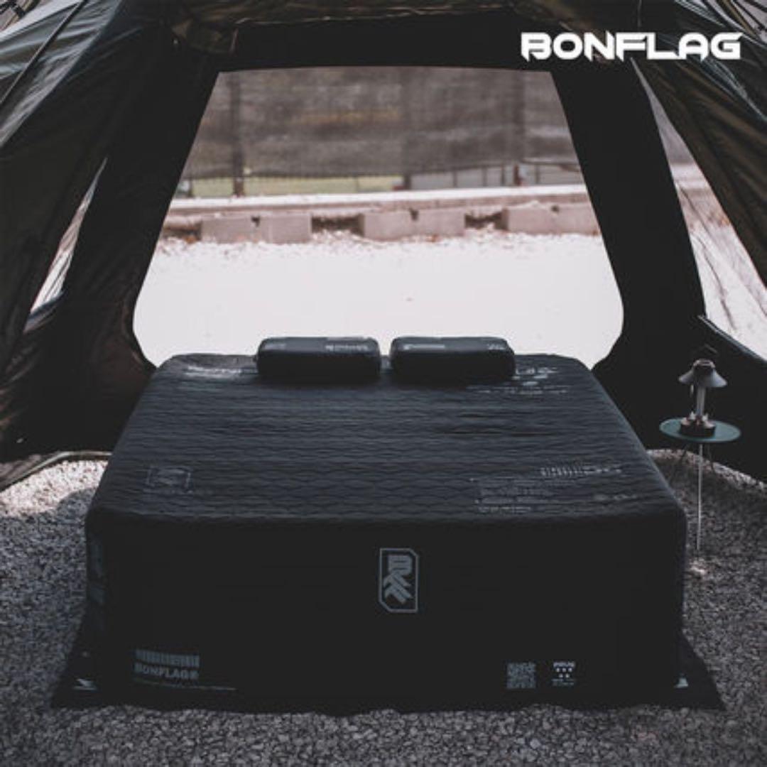 BONFLAG Air Bed エアベッド ダブル ブラック 黒 ボンフラッグ