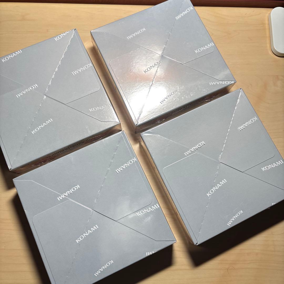 遊戯王　ブレイジング・ドミニオン　4BOX