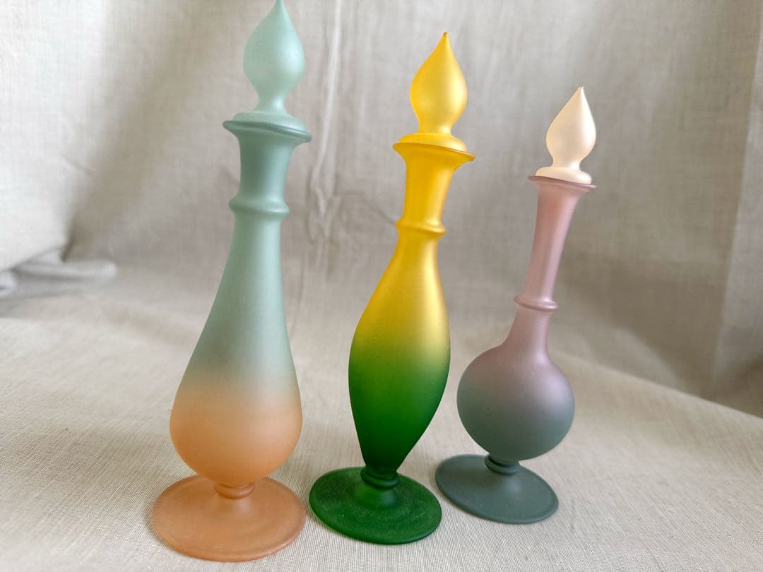 珍品 エジプト 香水瓶 小瓶 ガラス瓶 ヴィンテージ アンティーク 蚤の市