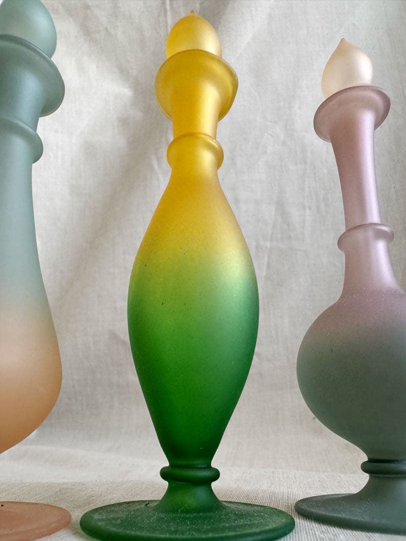 珍品 エジプト 香水瓶 小瓶 ガラス瓶 ヴィンテージ アンティーク 蚤の市