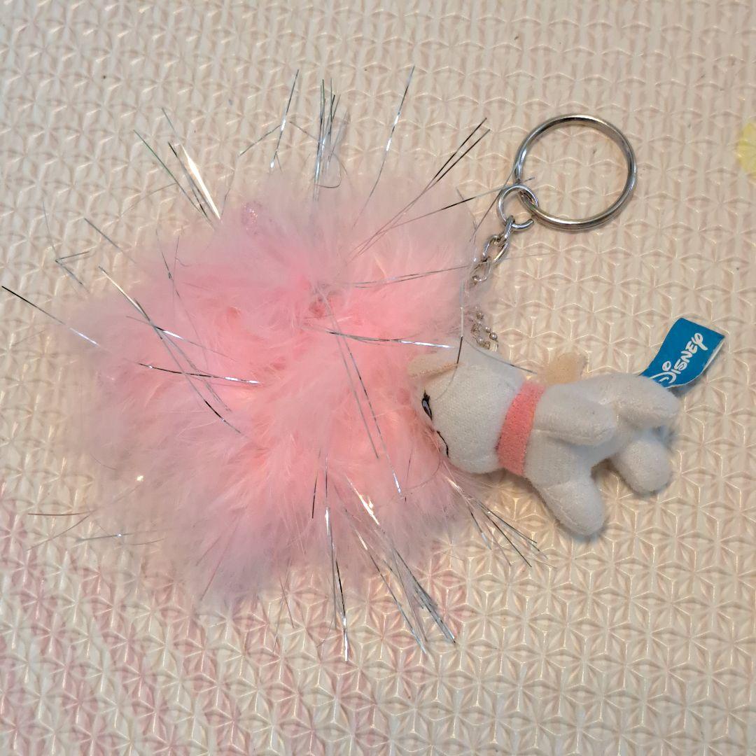 マリーちゃん　ミニマスコット　プチ　猫のぬいぐるみ 星型　ファー　キーホルダー