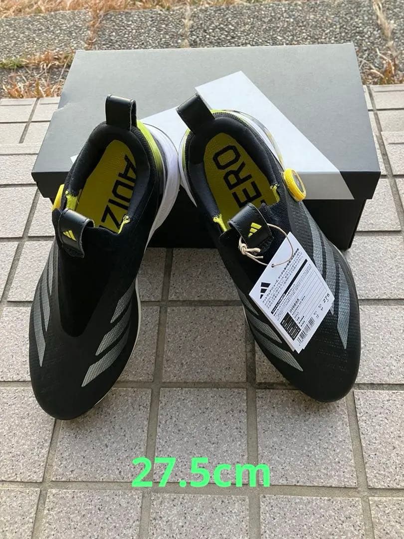 adidas ゴルフシューズ 軽量スパイクレス　 27.5cm