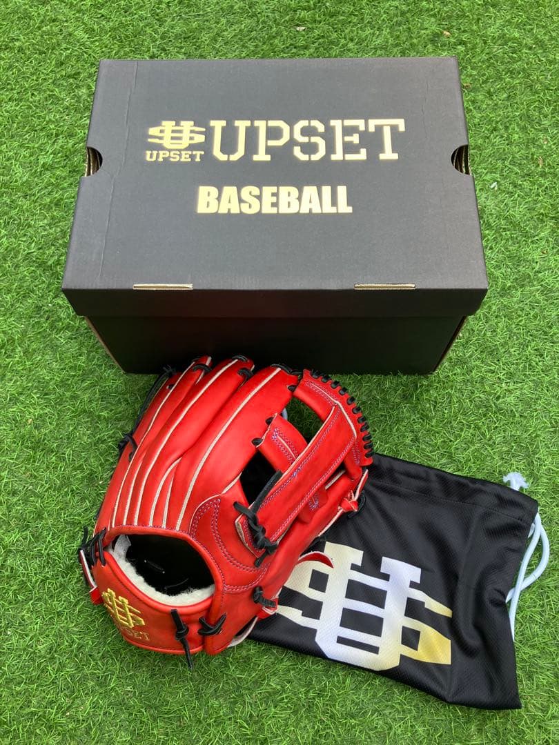 新品　アップセット　硬式　内野手　グローブ　日本製　誠グローブ