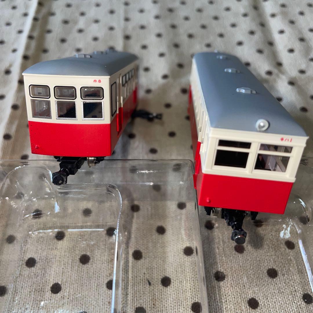 トミーテック1/80ナロー キハ185 ホワ7 ２両セット 思い出の尾小屋鉄道