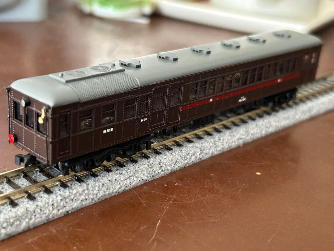 キングスホビー　キハニ36450 茶　Nゲージ完成品