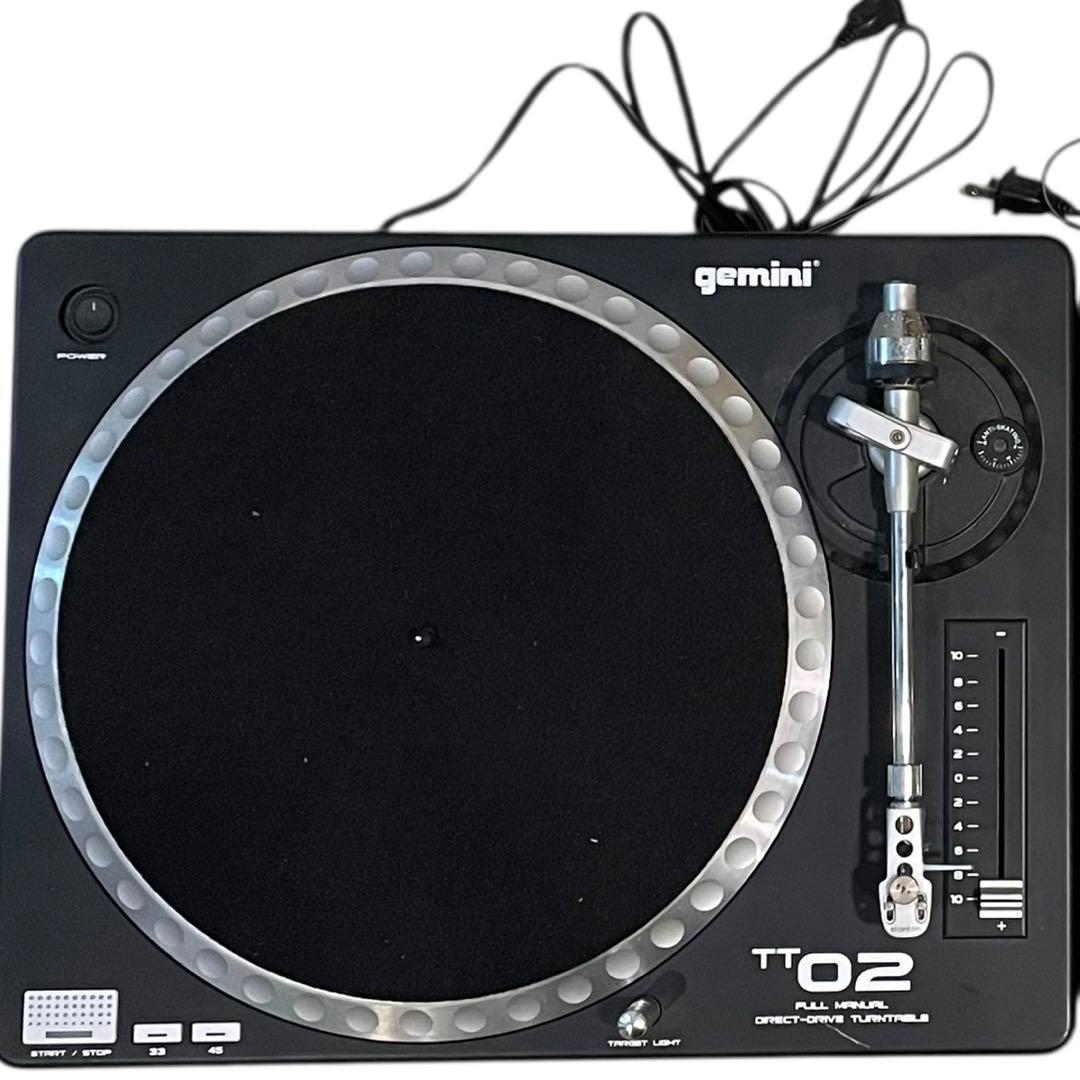 gemini TT02 mkⅡジェミニmk2 mkii ターンテーブル　レコード